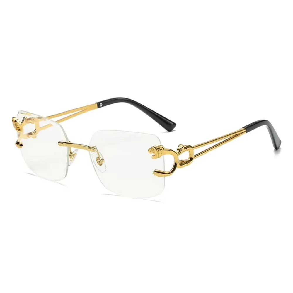 Sunglasses Sophisticated Classic Clear Lens Eye Glasses Gold Vintage Hp Hop‎ New